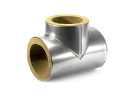 Оцинкованные минераловатные тройники ЭКОРОЛЛ КВ-100 Zn Оцинкованные минераловатные тройники ЭКОРОЛЛ КВ-100 Zn