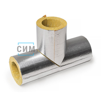 Фольгированные минераловатные тройники ЭКОРОЛЛ КВ-100 ФА Фольгированные минераловатные тройники ЭКОРОЛЛ КВ-100 ФА