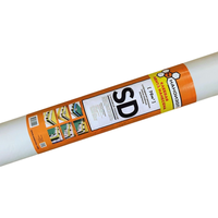 Супердиффузионная ветро-влагозащитная мембрана Наноизол SD с клеевой полосой