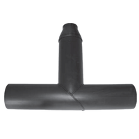 Тройник сварной неравнопроходной полиэтиленовый ИКАПЛАСТ ПЭ 100 RC