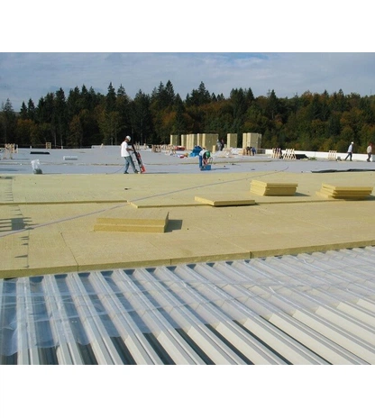 Гидрофобизированная базальтовая плита ЭКОВЕР КРОВЛЯ ВЕРХ