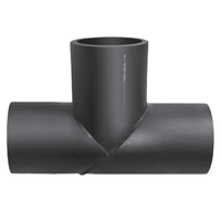 Тройник сварной равнопроходной полиэтиленовый ИКАПЛАСТ ПЭ 100