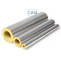 Фольматканевые базальтовые цилиндры высокой плотности ЭКОРОЛЛ КВ-150 ФТ Фольматканевые базальтовые цилиндры высокой плотности ЭКОРОЛЛ КВ-150 ФТ