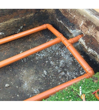 Соединительная муфта канализационной трубы Хемкор НПВХ