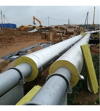 Фольматканевые базальтовые цилиндры высокой плотности ЭКОРОЛЛ КВ-120 ФТ