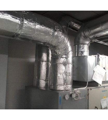 Фольгированный экологичный каучуковый рулон K-FLEX ECO ALU