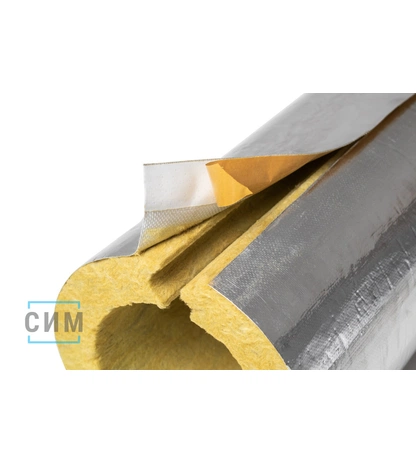 Фольматканевые минераловатные цилиндры ЭКОРОЛЛ КВ-100 ФТ