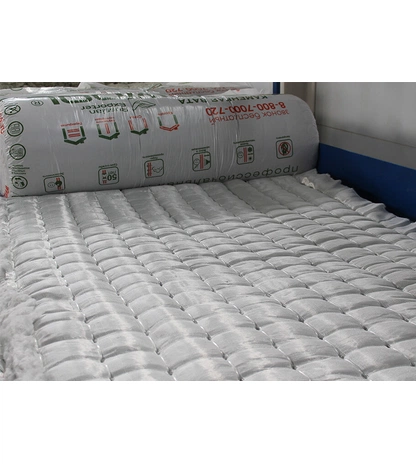 Минераловатный прошивной мат в обкладке стеклотканью BASWOOL МП(СТ)-60