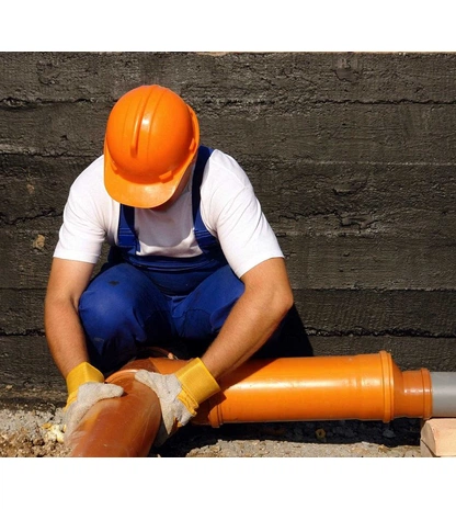 Отвод канализационной трубы Хемкор НПВХ