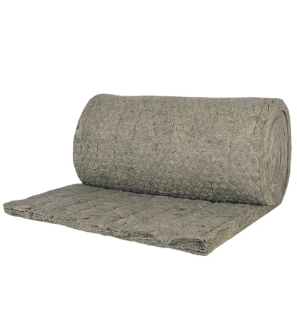 Минераловатный мат прошивной на металлической сетке ЭКОРОЛЛ КВ-75 ГС (ГС-2)