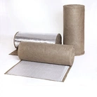 Базальтовый огнезащитный мат с покрытием из стеклоткани ТИЗОЛ МБОР-С-10