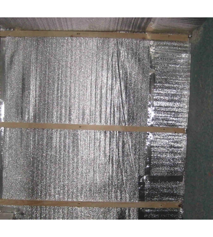 Металлизированный с 2х сторон рулон Мосфол НПЭ-2ПЛ