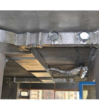 Рулон Energoflex Black Star Duct Al из вспененного полиэтилена самоклеящийся фольгированный