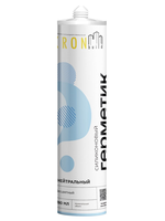 Строительный нейтральный силиконовый герметик KRONbuild 280 мл