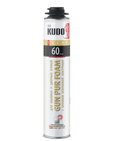 Профессиональная монтажная полиуретановая пена KUDO WINDOW TREND 60+ 1 л