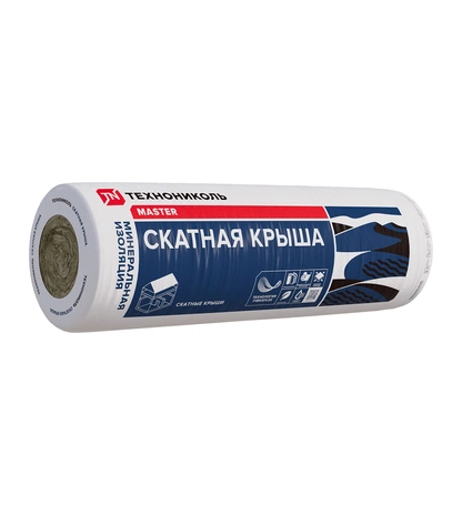 Минераловатный мат ТЕХНОНИКОЛЬ 35 QN Скатная крыша