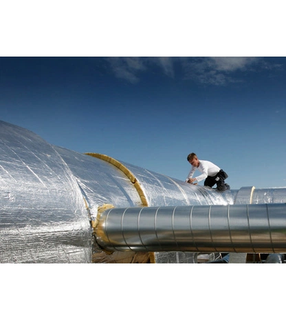 Фольгированный минераловатный мат ISOTEC Flex-AL