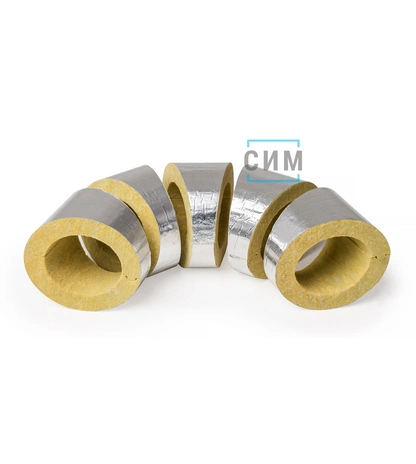 Фольматканевые минераловатные отводы ЭКОРОЛЛ КВ-100 ФТ