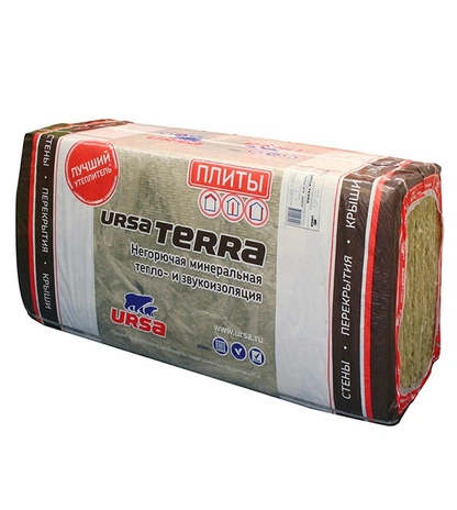 Профессиональная минераловатная плита URSA TERRA 36 PN