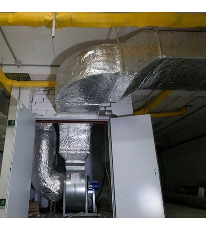 Фольгированный прошивной базальтовый мат ТИЗОЛ МПБ-30 Ф1