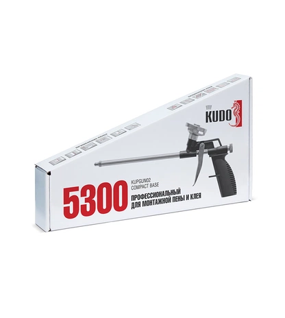 Профессиональный пистолет для монтажной пены и клея KUDO COMPACT BASE