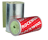 Фольгированный минераловатный лёгкий мат ROCKWOOL ТЕХ МАТ к/ф