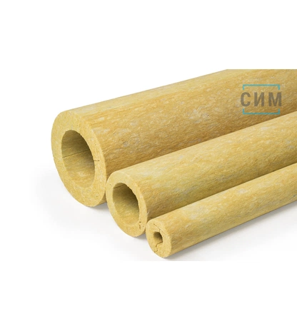 Минераловатные цилиндры высокой плотности ЭКОРОЛЛ КВ-120