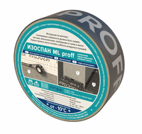 Усиленная армированная клейкая лента Изоспан ML Proff