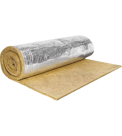 Фольгированный огнезащитный базальтовый материал ОБМ-Вент-10Ф