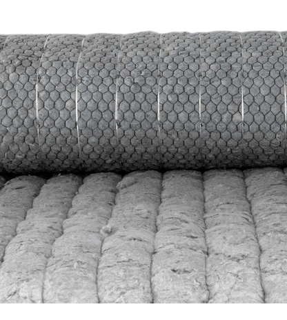 Минераловатный прошивной мат на металлической сетке BASWOOL МП(МС)-60