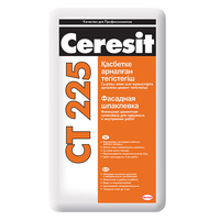 Шпаклёвка фасадная финишная Ceresit CT 225