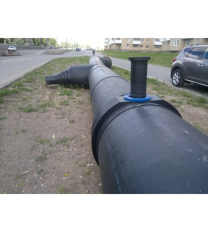 Тройник монолитный неравнопроходной полиэтиленовый ИКАПЛАСТ ПЭ 100 RC