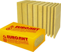 Огнезащитная теплоизоляционная базальтовая плита ТИЗОЛ EURO-ЛИТ 80