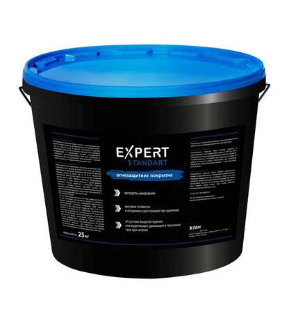 Огнезащитное покрытие EXPERT STANDART 25 кг