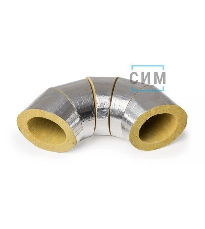 Фольматканевые минераловатные отводы высокой плотности ЭКОРОЛЛ КВ-120 ФТ