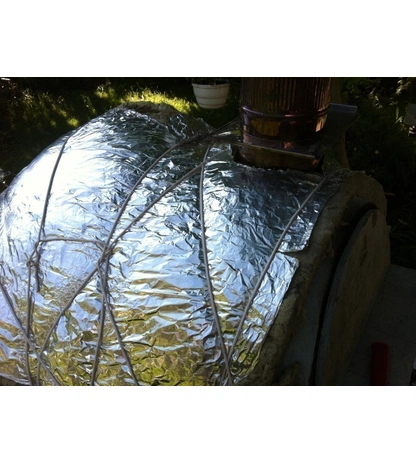 Фольгированный прошивной мат ЭКОРОЛЛ КВ-125 ФА