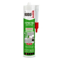 Бытовой санитарный силиконовый герметик KUDO 280 мл