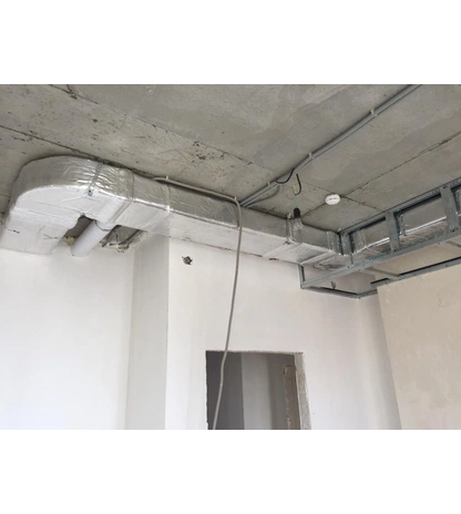 Фольгированный огнезащитный базальтовый материал ТИЗОЛ МБОР-20Ф