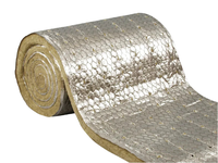 Фольгированный прошивной базальтовый мат ЭКОРОЛЛ КВ-105 ФА ГС