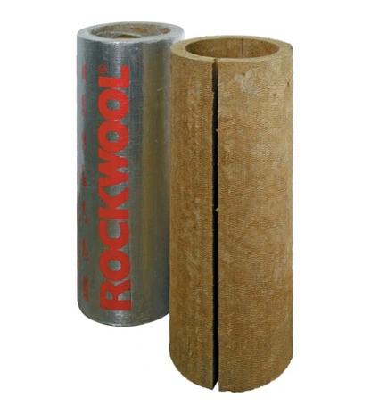Фольгированные базальтовые цилиндры ROCKWOOL 100 Кф