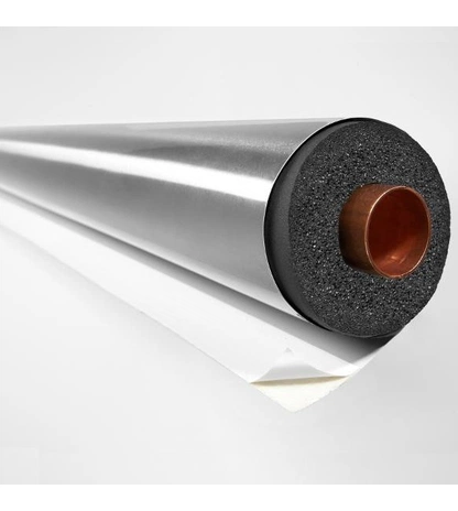 Каучуковые трубки с алюминизированным ПВХ покрытием K-FLEX SOLAR HT AL CLAD