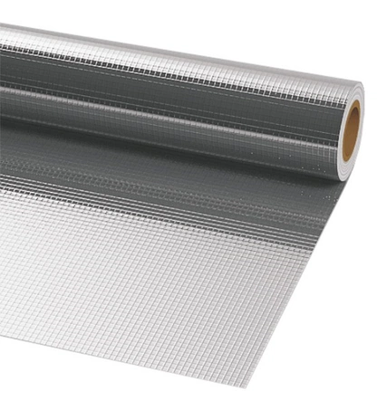 Двухслойная фольга армированная стеклосеткой АРМОФОЛ тип В