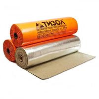 Фольгированный огнезащитный базальтовый материал ТИЗОЛ МБОР-10Ф