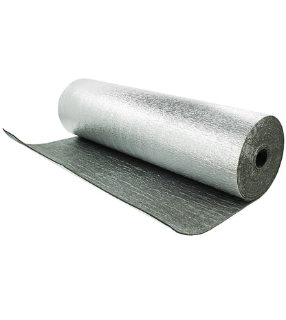 Самоклеящийся фольгированный рулон из вспененного полиэтилена ТИЛИТ Блэк Стар Дакт Ал