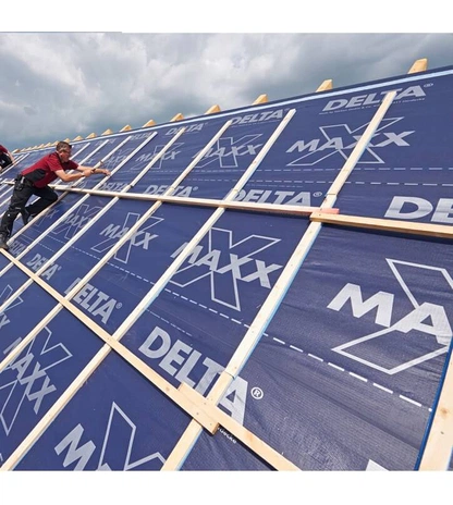 Паропроницаемая диффузионная мембрана из полиэстера с адсорбционным слоем DELTA-MAXX