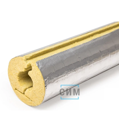 Цилиндры K-FLEX K-ROCK ALU S негорючие минераловатные кашированные алюминиевой фольгой