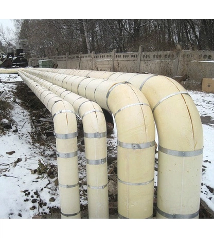 Пенополиуретановые отводы со стеклопластиком ППУ Ст