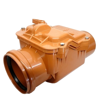 Обратный клапан канализационной трубы Хемкор НПВХ