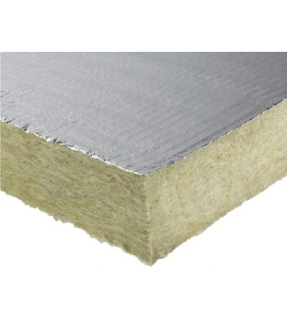 Фольгированная огнезащитная базальтовая плита высокой плотности ТИЗОЛ EURO-ЛИТ 150 Ф1