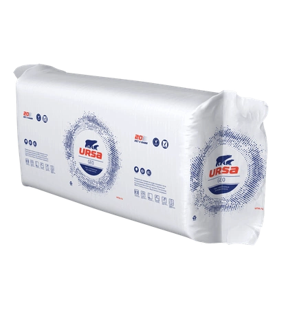 Экологичная мягкая минераловатная плита URSA GEO П-30